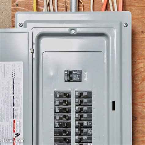 garage electrical box|detached garage breaker box dimensions.